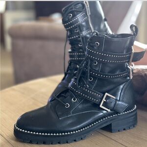 💥 Iconic Alexander Wang Studded Boots - Size 9 💥